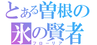 とある曽根の氷の賢者（フローリア）