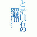 とある白石の絶頂（エクスタシー）