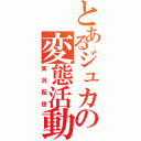 とあるジュカの変態活動（実況配信）