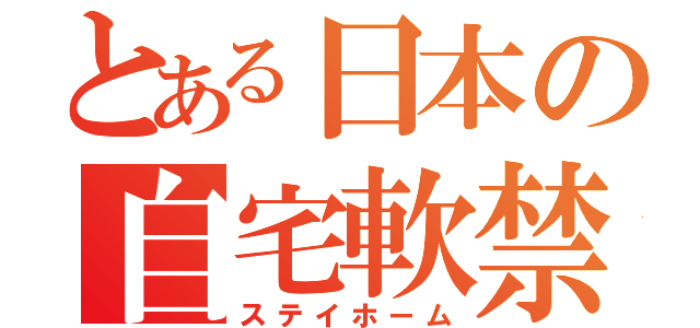 とある日本の自宅軟禁（ステイホーム）