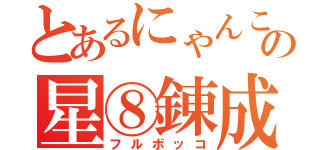 とあるにゃんこの星⑧錬成（フルボッコ）