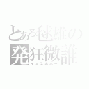 とある毬雄の発狂微誰（イエスホホー）