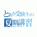 とある受験生の夏期講習（サマーセミナー）