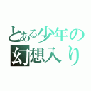 とある少年の幻想入り（）