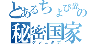 とあるちょび髭の秘密国家警察（ゲシュタポ）