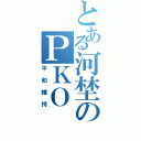 とある河埜のＰＫＯ（平和維持）