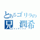 とあるゴリラの兄（潤希）（インデックス）