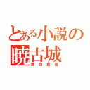 とある小説の暁古城（第四真祖）