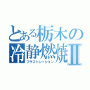 とある栃木の冷静燃焼Ⅱ（フラストレーション）