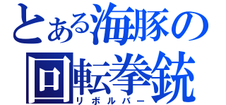 とある海豚の回転拳銃（リボルバー）