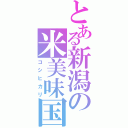 とある新潟の米美味国（コシヒカリ）