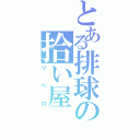 とある排球の拾い屋（リベロ）