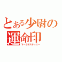 とある少尉の運命印（マークデスティニー）