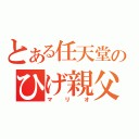 とある任天堂のひげ親父（マリオ）