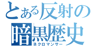 とある反射の暗黒歴史（ネクロマンサー）