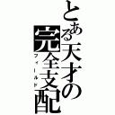 とある天才の完全支配（フィールド）