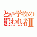 とある学校の嫌われ者Ⅱ（小畑　春菜）