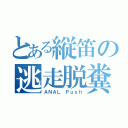 とある縦笛の逃走脱糞（ＡＮＡＬ Ｐｕｓｈ）