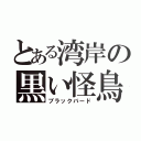 とある湾岸の黒い怪鳥（ブラックバード）