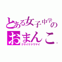 とある女子中学生のおまんこ（クサイケドウマイ）