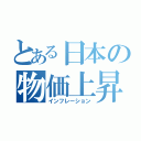 とある日本の物価上昇（インフレーション）