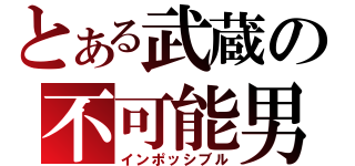 とある武蔵の不可能男（インポッシブル）