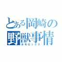 とある岡崎の野獣事情（ホモセックス）