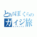 とあるぼくらのガイジ旅（インデックス）