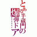 とある半蔵門の爆弾ドア（８０００ケイ）