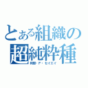 とある組織の超純粋種（刹那・Ｆ・セイエイ）