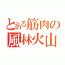 とある筋肉の風林火山（）