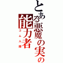 とある悪魔の実の能力者（ゴム人間）