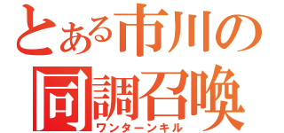 とある市川の同調召喚（ワンターンキル）