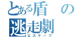 とある盾の逃走劇（エスケープ）