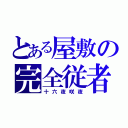 とある屋敷の完全従者（十六夜咲夜）