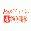 とあるツイッターの変態Ｍ豚（ツイッター）