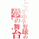 とある中学野球の夢の舞台（横浜）