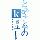 とあるサン学のｋｓユーザー（羅美＆美奈）