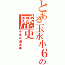 とある玉水小６年生の歴史（今年の出来事）