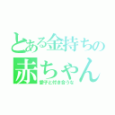 とある金持ちの赤ちゃん（愛子と付き合うな）