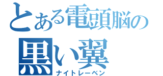 とある電頭脳の黒い翼（ナイトレーベン）