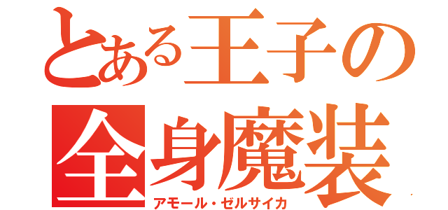 とある王子の全身魔装（アモール・ゼルサイカ）