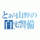 とある山野の自宅警備（にーと）