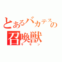 とあるバカテスの召喚獣（サモン）