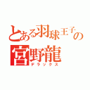 とある羽球王子の宮野龍（デラックス）