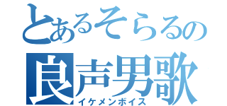 とあるそらるの良声男歌（イケメンボイス）