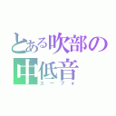 とある吹部の中低音（ユーフォ）