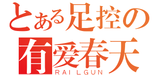 とある足控の有爱春天（ＲＡＩＬＧＵＮ）