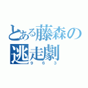 とある藤森の逃走劇（９６３）