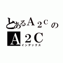 とあるＡ２Ｃ のＡ２Ｃ （インデックス）